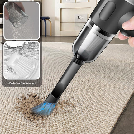Wireless Handheld Car Vacuum Cleaner High Power Rechargeable Household Mini Vacuum Cleaner, Vacuum For Desk, Home And Office Dust Cleaning, Protable Vacuum Cleaner For Car
