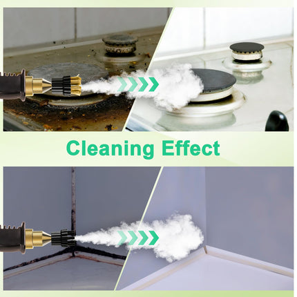 Steam Cleaner, 1200Ml High Pressure Steamer For Cleaning Handheld Steam Cleaner For Home,Hightemperature Steamer Cleaner For Car,Upholstery,Kitchen, Bathroom, Carpet，Grout And Tilemint