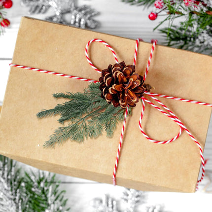 Lyrow 80 Pcs Christmas Artificial Pine 4 Styles Snowy Artificial Pine Branches Faux Leaves Needle Plastic Pine Fake Greenery Pick Greenery Christmas Tree for DIY Christmas Wreaths Home Decoration
