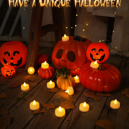 Raycare 150Pack Battery Operated Tea Lights Candles, Long Lasting Fake Candles, Flameless LED Tea Lights, Electric Candles for Wedding, Centerpieces, Home Decor, Halloween, Christmas
