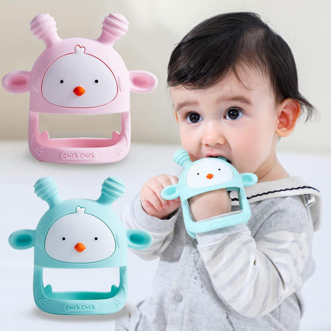 COZYPANDA Baby Teether, Teething Toys for Babies