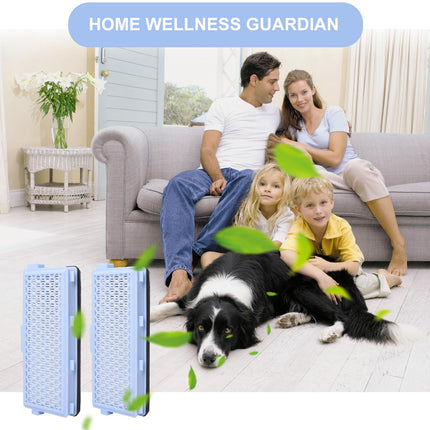2 Pack Hepa Airclean 50 Filter Compatible With Miele Complete C2 C3 Compact C1 C2 S4 S5 S6 S8 Vacuum Cleaner, Ref. Number Sfha 50