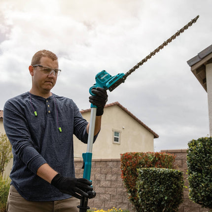 Makita, XNU05SM1, 18V, LXT, Lithium-Ion, Cordless, 18", Telescoping, Articulating, Pole, Hedge, Trimmer, Kit, (4.0Ah)