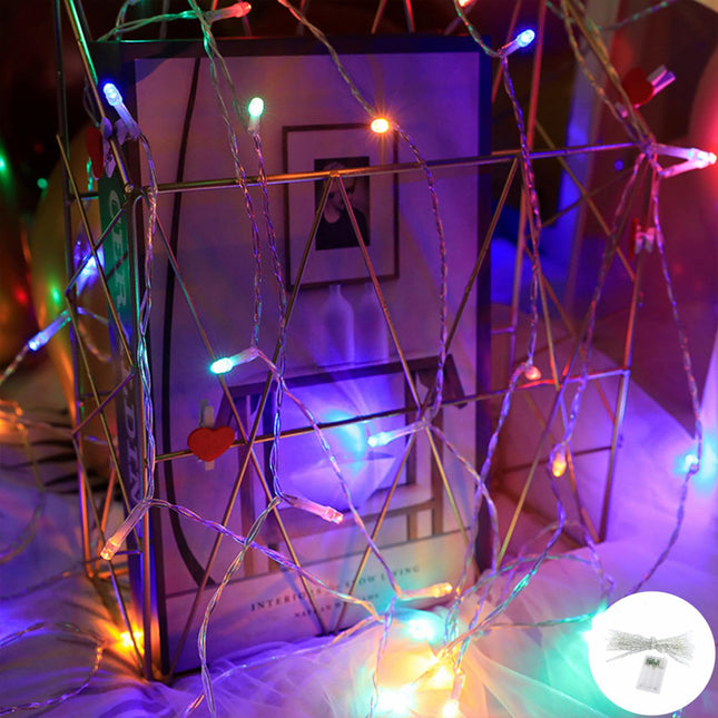 9.84Ft 3AA Battery Operated Fairy Lights for Bedroom 30 LED Christmas Lights Outdoor String Lights Waterproof Fairy Twinkle Lights for Party Garden Wedding Holiday Xmas Tree Decorations