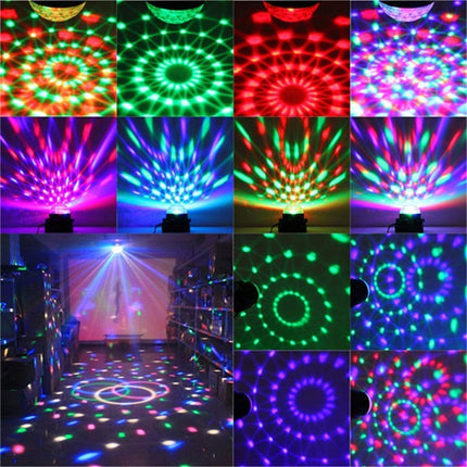 Disco Ball Disco Lights Party Light Sound Activated Party Lights with Remote Control 7 Color Modes Strobe Light for Home Room Dance Birthday DJ Bar Karaoke Xmas Wedding