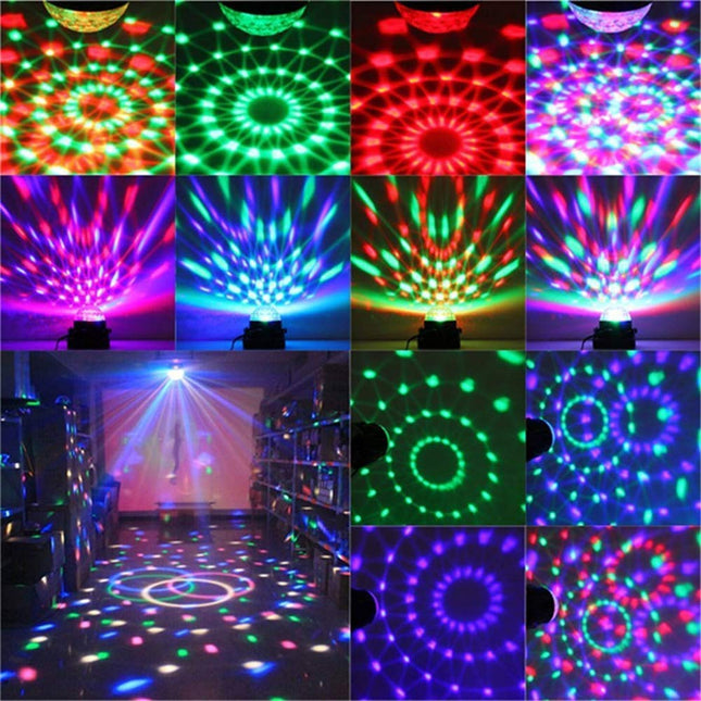 Disco Ball Disco Lights Party Light Sound Activated Party Lights with Remote Control 7 Color Modes Strobe Light for Home Room Dance Birthday DJ Bar Karaoke Xmas Wedding
