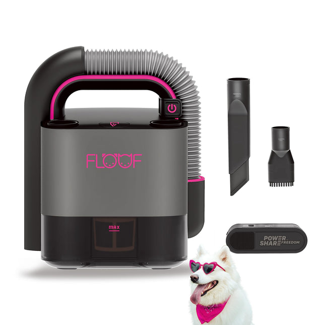 Floof Hand Vacuum Cordless Retractable, 17000 Pa Pet Hair Vacuum With 2Speed, Compact And Portable Vacuum For Car, Cube Vac, 20V Powershare dom Battery And Charger Included