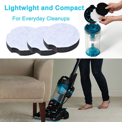 1604896 Filter Compatible With Bissell Powerforce Compact Lightweight Upright Vacuum Cleaner Compatible With 1520 2112 Series, Replace 1604896