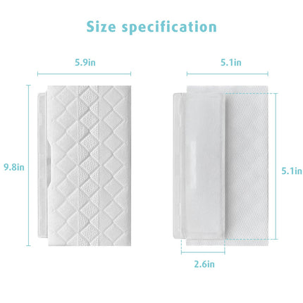 10 Pack Vac Mop Pads Refills For Shark Vacmop Vm252 Vm200 Vm190 Vm250 Vm251 Vm200C Vm252C Qm250 Vc205 Cordless Hard Floor Vacuum Mops Pad