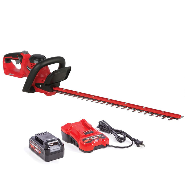 POWERWORKS XB 40V 24-Inch Cordless Hedge Trimmer, 2Ah Battery and Charger Included HTP302