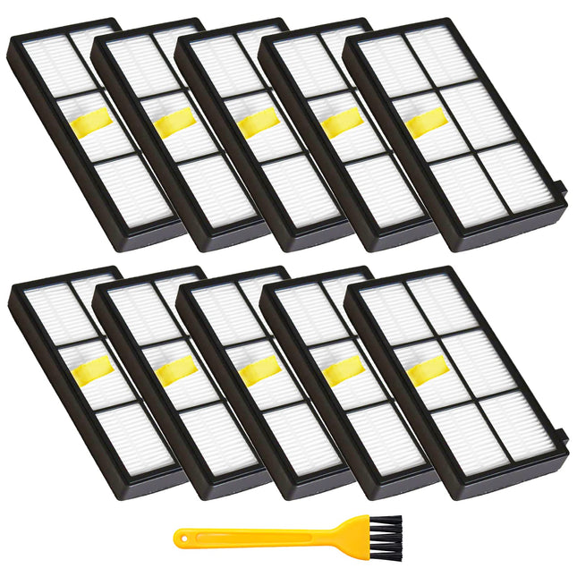 Filter For Irobot 800 900 Series Parts Replenishement Robotic With Cleaning Brushes For 805 860 870 871 880 890 960 980 Vacuum Cleaner Accessories