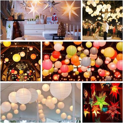 LOGUIDE Small LED Lights, 24 Pack, Battery Powered for Paper Lanterns,Balloons,Floral,Weddings & Festival Decorations (Warm White)