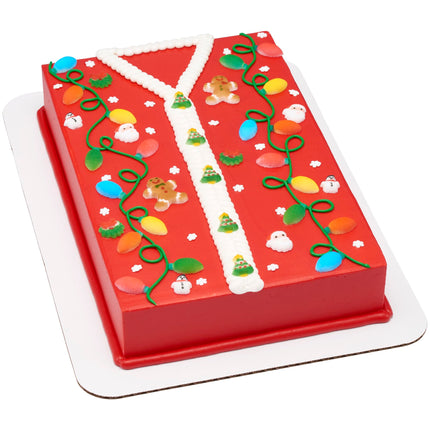 Lucks Dec-Ons Molded Sugar/Cup-Cake Topper, Christmas Charms Assortment, 5/8 Inch - 3/4 Inch, 508 Count