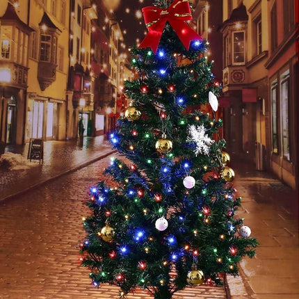 FULLBELL Christmas Lights, 66 Feets 200 LED Christmas Decorations Memory Indoor Outdoor String Lights Home Bedroom Wedding Classroom Birthday Party Room Decor Christmas Tree Lights(Multi)