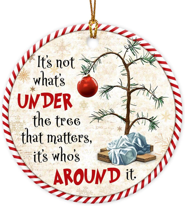 Funny Christmas Ornaments for Xmas Tree Decorations Ideas for Mom, Dad, Siblings, for Women, Men, Friendship s for Women Friends, Christmas Decor