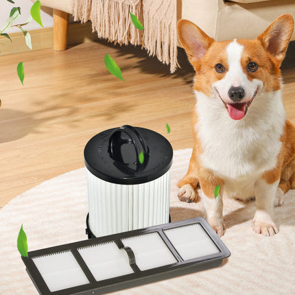 Safercctv Ef6 Hepa Filter And Washable Reusable Cup Filter Vacuum Filter Dcf21 Replace67821, 68931, 68931A, Ef91 Compatible With Eureka Airspeed As1000 Series Upright Vacuum Cleaners 2