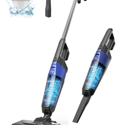 Corded Stick Vacuum Cleaner, Aspiron Small Vacuum Cleaner With 20Kpa Powerful Suction & 0.88Qt Dust Cup And 32Ft Power Cord, 5In1 Handheld Lightweight Bagless Vacuum Cleaner Carpet And Floor For Pet