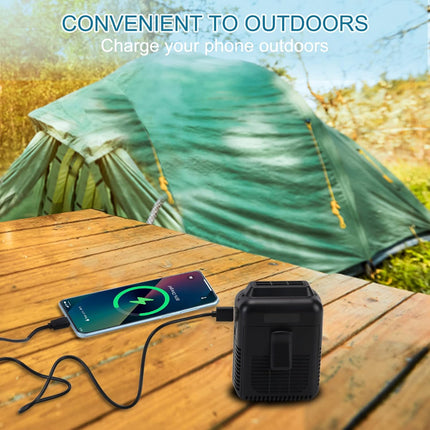 8000Mah Waist Fan With 32H Working Time, Portable Mini Shirt Fan With 3 Speeds, Battery Powered HandsFree Wearable Body Fan
