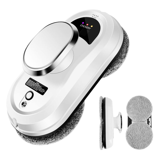 Window Cleaner Robot,Smart Glass Cleaning Robotic With 5600Pa Strong Suction,Remote Control Window Cleaning Robot For Windowstilesclass Door