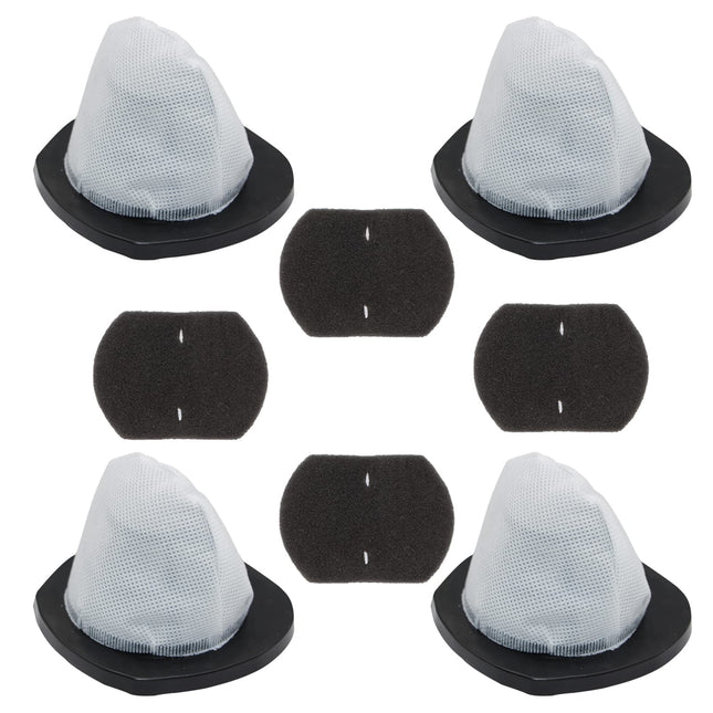 4 Pack 2030 Vacuum Filters And 4 Pack Foam Filter For Bissell Vacuum Cleaner Models 2030, 2030L, 20303, 20306, 20307, 20309, 2030H, 2030V, 2030X, 2030Z