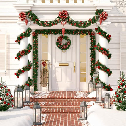50 Foot Non-Lit Green Holiday Soft Garland