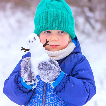 Operitacx 100pcs Mini Snowman Hand, Plastic Antlers Branch Christmas Snowman Hand for DIY Snowman Christmas Accessories