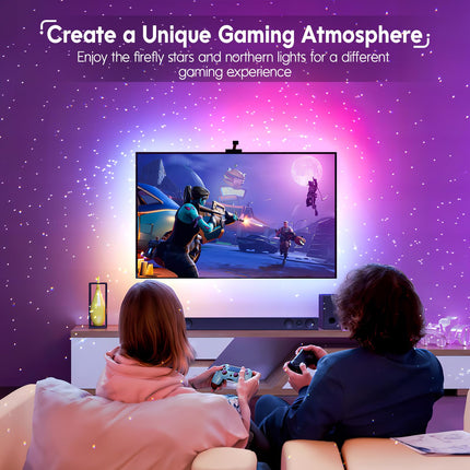 Rossetta Star Projector, Galaxy Projector LED Lights for Bedroom, Remote Control & White Noise, Night Light for Kids Room, Adults Home Theater, Party, Room Decor, for Christmas, Birthday