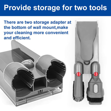 Vacuum Docking Station Wall Mounted Accessories Bracket Compatible With Dyson V10 Vacuum Cleaners Only Part No.96904201 Does Not Fit Dyson V11 Vacuum Cleaners