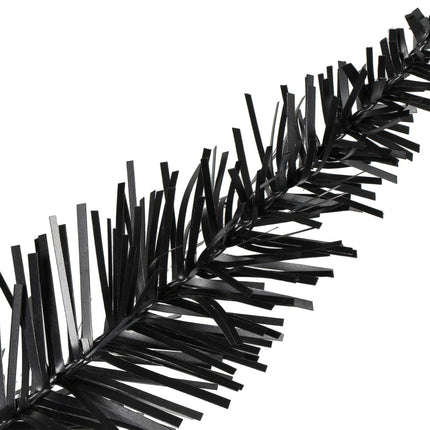 Vickerman 9' Black Fir Artificial Christmas Garland - Unlit - Faux Christmas Garland - Indoor Seasonal Home Decor - Reliable and Durable - Garland for Staircase or Mantle