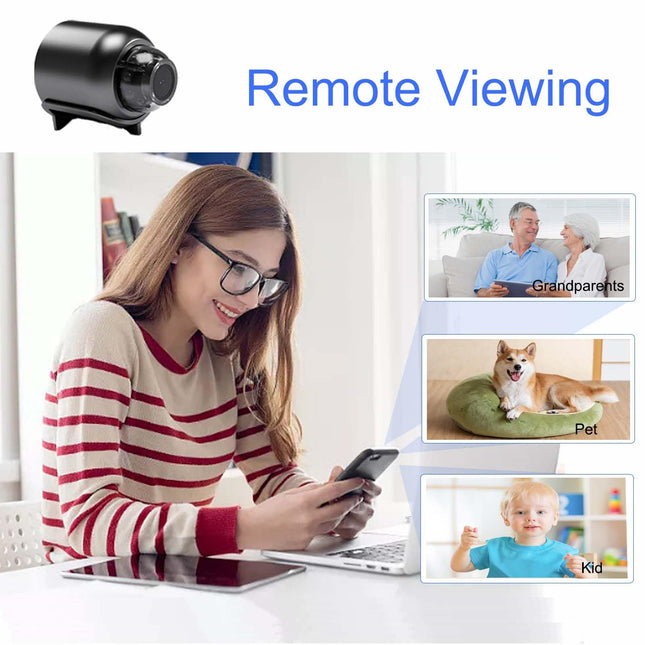 screet HD 1080P WiFi Hidden Spy Camera with Remote Viewing | Motion Detection | Video Recording- Protect Your Home and Office Indoor with Unobtrusive Surveillance