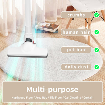 Cordless Vacuum Cleaner, Handheld Stick Small Lightweight Vacuum For Home Pet Hair Hardwood Floor Cat Litter Area Rug Cleaning