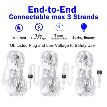 LED Net lights, 200 LED Fairy String Decorative Mesh Warm White For a Wedding Cocktail Party Birthday BBQ Bistro Cafe By Cheng Yu 2017