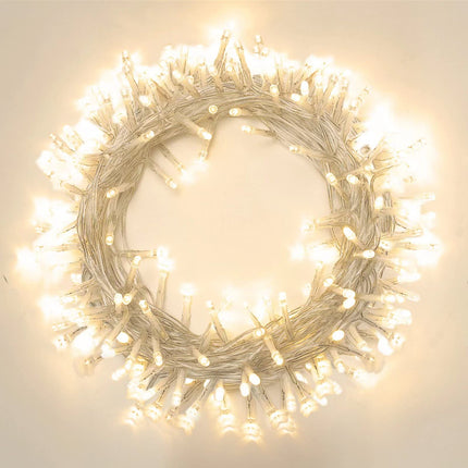 42ft 120 Led Battery Powered String Lights, IP65 Waterproof 8 Modes Twinkle Fairy Lights with Timer for Bedroom, Garden, Party, Christmas Tree Indoor Outdoor Decorations, Warm White