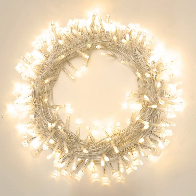 42ft 120 Led Battery Powered String Lights, IP65 Waterproof 8 Modes Twinkle Fairy Lights with Timer for Bedroom, Garden, Party, Christmas Tree Indoor Outdoor Decorations, Warm White