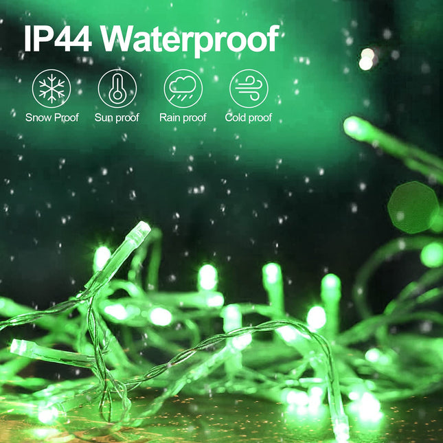 JXLEDAYY 1000 LED Christmas Lights, 403 FT Christmas Lights Outdoor Waterproof 8 Modes Timer LED String Lights for Xmas Tree Wedding Holiday Party Thanksgiving Decoration-Green