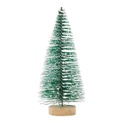 Juvale 12 Pack Mini Christmas Trees for Tabletop, Xmas Holiday Home Indoor Decorations, 4.25 x 2 inches