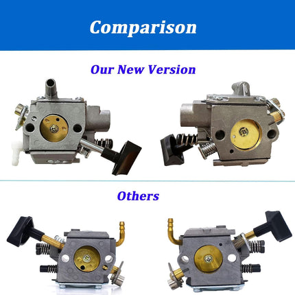 Jvfnxpm BR400 Carburetor Kit for SR320 SR340 SR380 SR400 SR420 BR320 BR340 BR380 BR400 BR420 Backpack Blower Replace 4203 120 0601 Walbro HD-4A HD-4B HD-13B