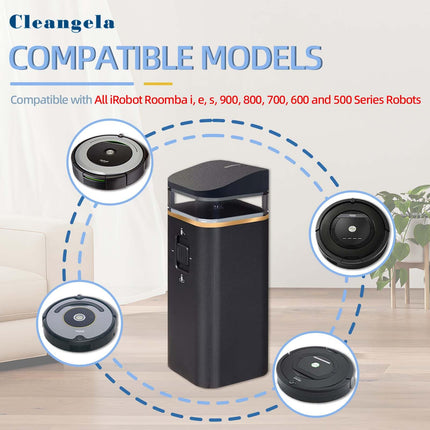 Dual Model Virtual Wall Barrier Compatible With Irobot Roomba 600 700 800 900 Series E I S Series E5 E6 I4 I6 I7 I8 Series Robot Vacuum. Compare To Part 4636429, 2Pack