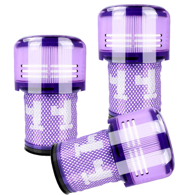 Filter For Dyson V12 Detect Slim Vacuums, V12 Slim Vacuums, Compare To Part 97151701 3 Pack