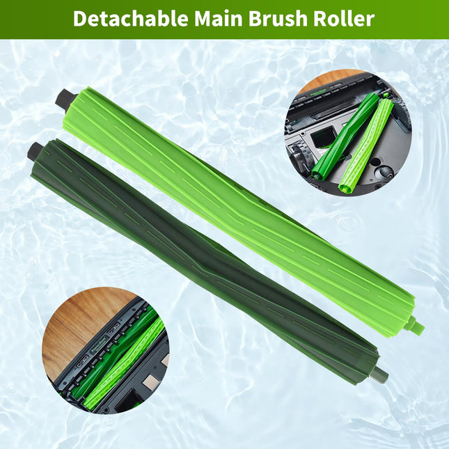 Parts For Irobot Roomba S9 9150 S9+ S9 Plus 9550 S Series Vacuum Cleaner Accessories Inclue 2 Set Roller Brushes & 8 Filters & 8 Side Brushes & 10 Vacuum Bags