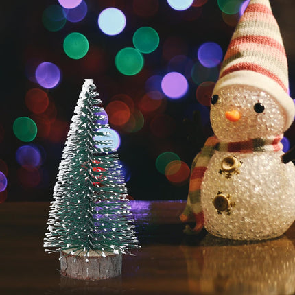 Christmas Tree,Desktop Miniature Pine Tree 6 pcs