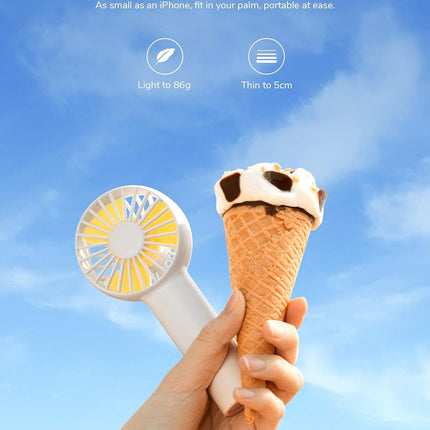 Jisulife Mini Fan Battery Operated Handheld With 2000 Mah Or Usb Powered Personal Fan,3 Speeds,Enhanced Airflow, Rechargeable