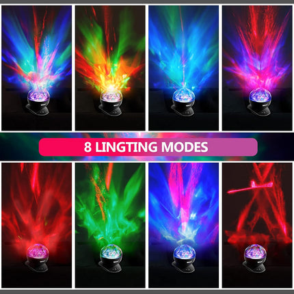 Star Projector SOAIY Galaxy Projector for Bedroom, Christmas Projector 8 Mode Lighting Shows, White Noise Aurora Projector with Timer and Speaker, Night Light Projector for Kids/Teenger/Adults/Ceiling