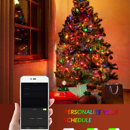 Avatar Controls 32.8ft Smart Christmas Lights Works w/Alexa Google, Color Changing LED Lights with Remote, Music Sync Fairy Lights with 20 Flash Modes, Plug in USB String Lights with Timer