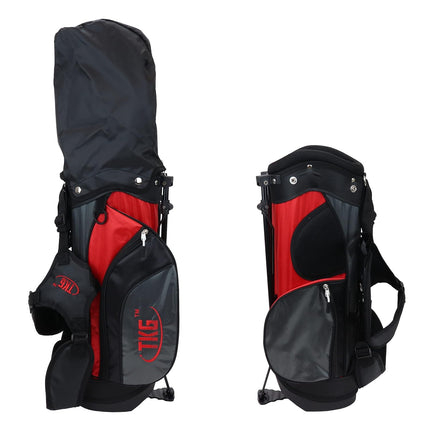 TKG Sports Youth Golf Clubs Set, Kids Golf Set Includes Kids Golf Clubs, Golf Stand Bag, Golf Bag Rain Cover, Glove, Towel, Tees, and Golf Balls, Junior Golf Clubs for Boys and Girls