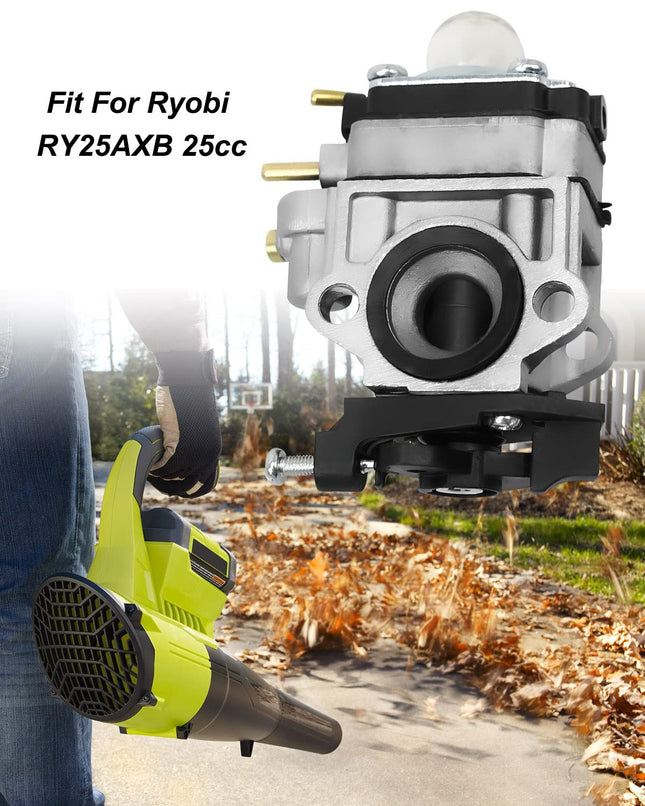 NTSUMI Carburetor Replace RY25AXB 308054121 Fit for Walbro Ryobi Fan Jet Blower 095159009 4-13-20 090159001 8-21-18 090159002 8-20-18 090159004 11-18-19