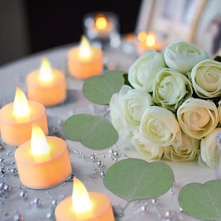 Real Eucalyptus Leaves for Shower: 500PCS Green Dried Eucalyptus Leaves Bulk for Wedding Home Party Bridal Showers Baby Shower DIY Garland Cake Table Center Christmas Decorations