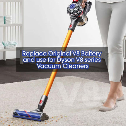 Adapter Dw20V8 For Dewalt 20V Lithium Battery Converted To Replace For Dyson V8 Battery, Works With Dyson V8 Series Animal Absolute Vacuum Cleaneronly Adapter