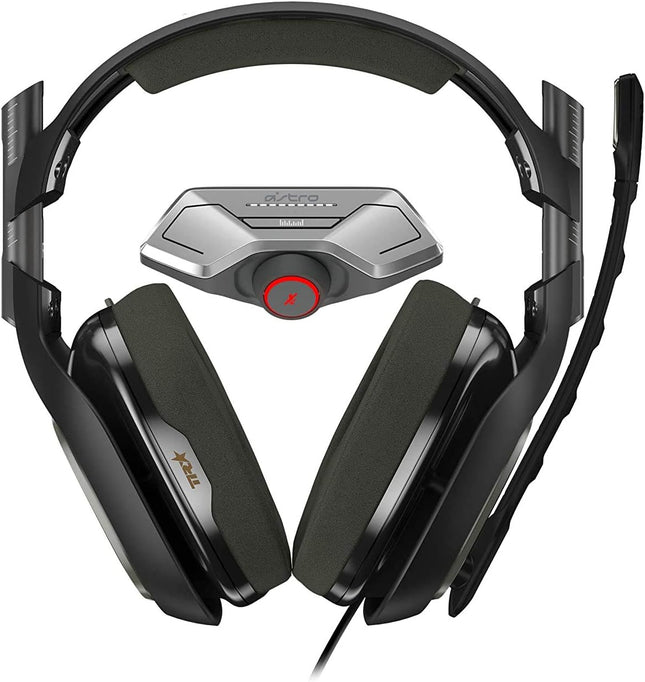 ASTRO Gaming A40 TR Headset wMixAmp M80 for Xbox One, Mod Kit Compatible, Gaming Headset for Xbox One, PC Bulk Packaging BlackOlive, Olive Black