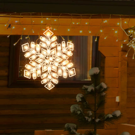 Lighted Snowflake Christmas Window Silhouette Decoration Christmas Lights for Christmas,Party,Home,Patio Lawn,Garden